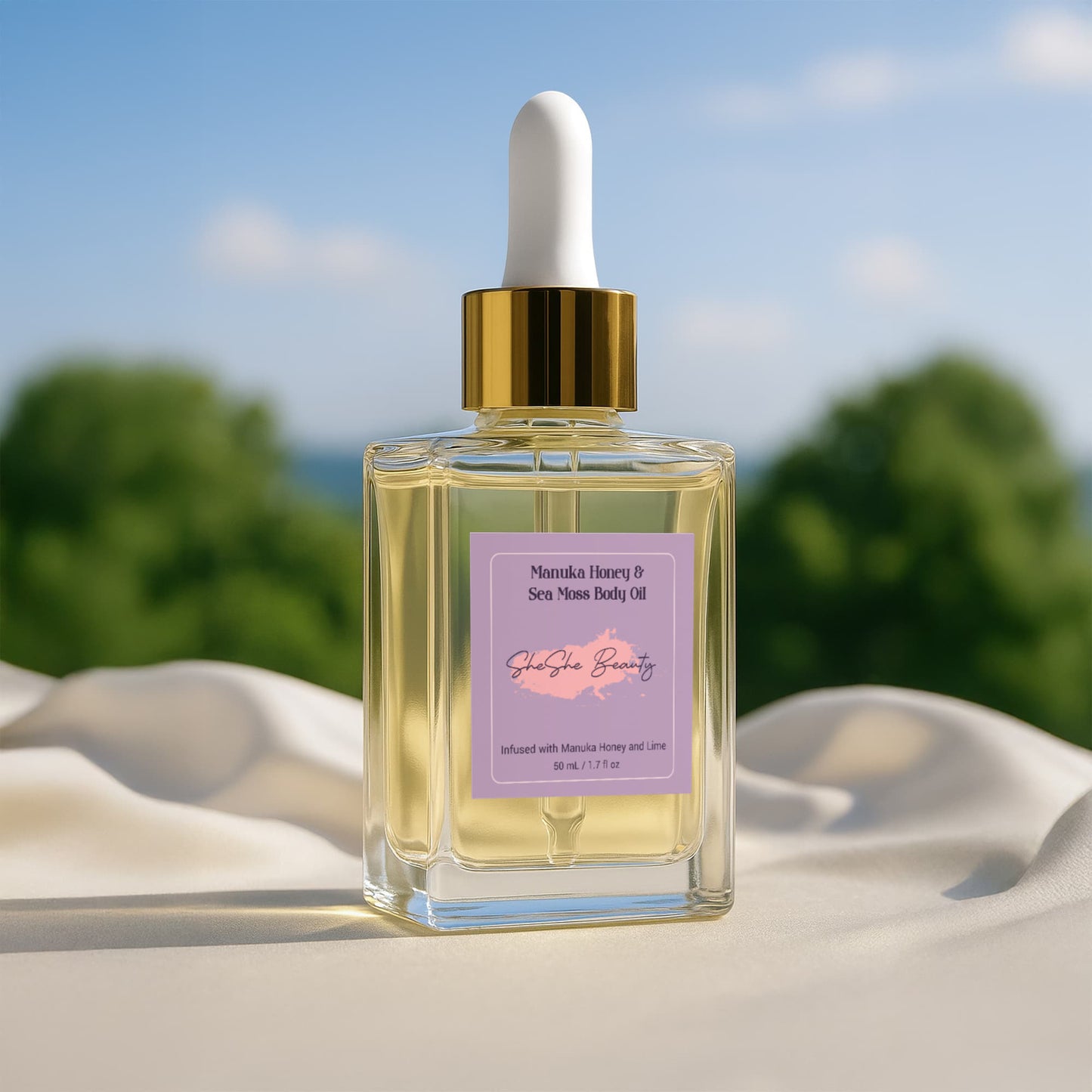 Manuka Honey Sea Moss Post-Shave Oil